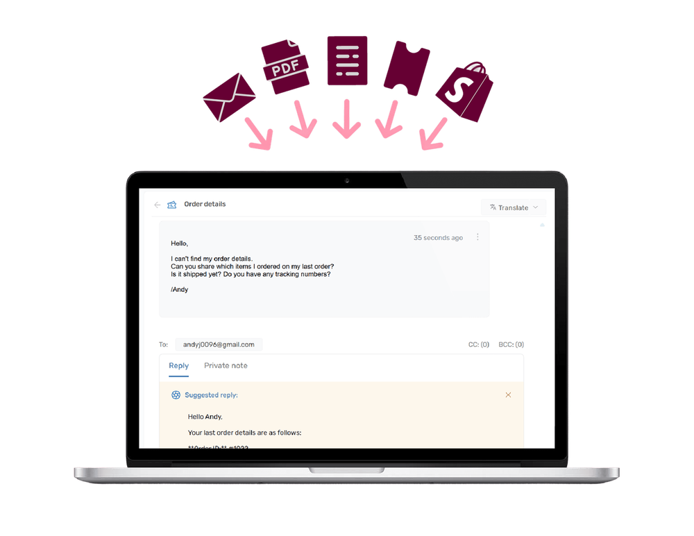 Ready-to-send drafts